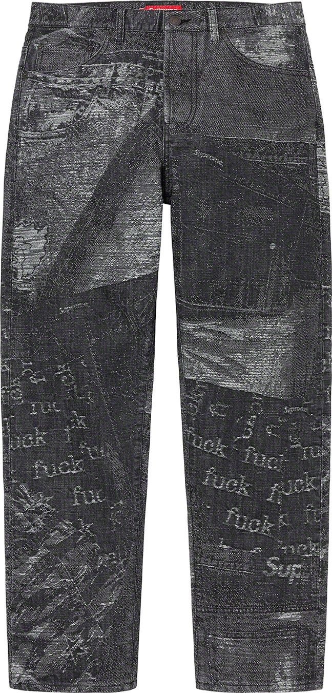 Archive Denim Jacquard Regular Jean view 8